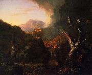 Thomas Cole Landscape with Dead Tree oil painting